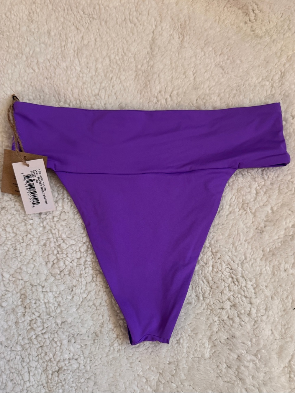 Toast Swim X Free People Signature Banded Waist Bikini Bottom Fern XS